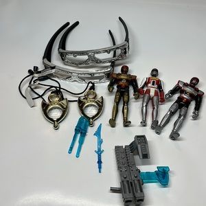 Vintage Saban VR Trooper Figures 1994